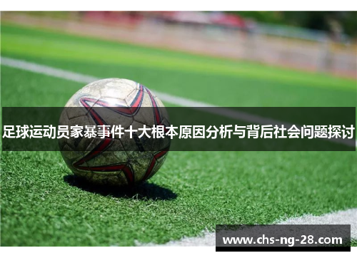 足球运动员家暴事件十大根本原因分析与背后社会问题探讨